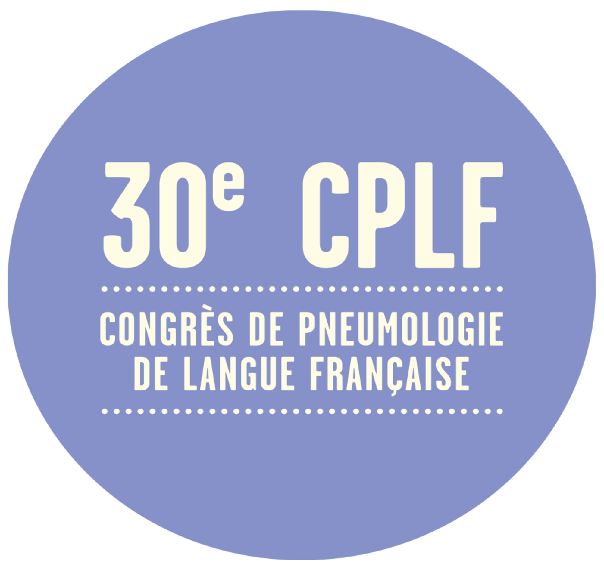 Logo Congrès de Pneumologie de langue française